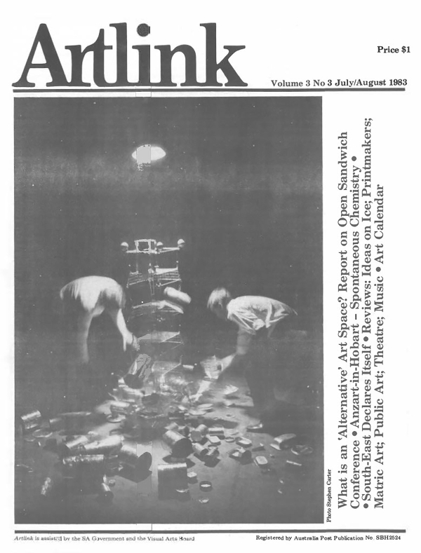 Issue 3:3 | July 1983 | Artlink 3:3
